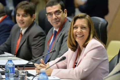 Josefina Vidal, responsable cubana de las relaciones con EE UU. 