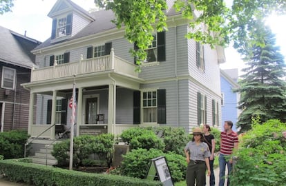 La casa de 83 Beals Street donde los Kennedy vivieron seis años.