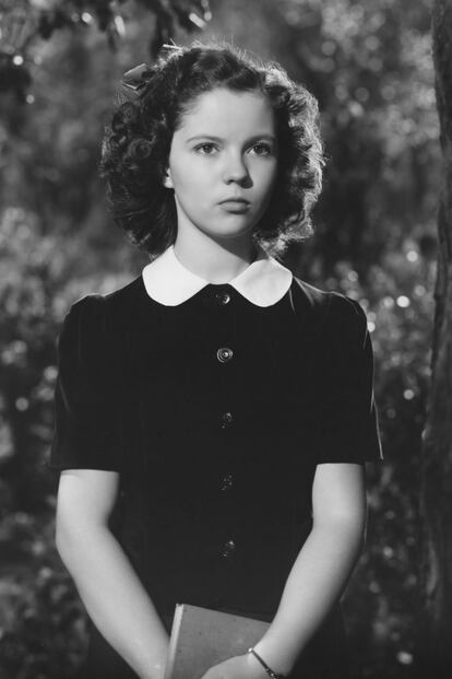 Shirley Temple en 1942.