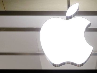 Logotipo de Apple. 