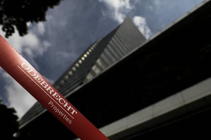 El corporativo de Odebrecht en Sao Paulo.