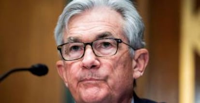 El presidente de la Reserva Federal (Fed), Jerome Powell.