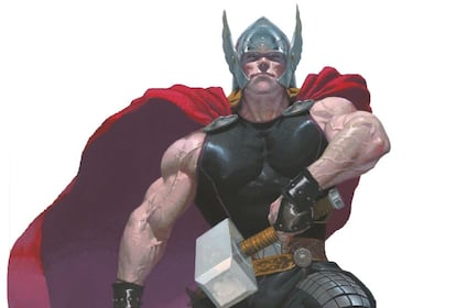 Thor, el héroe-dios, es el personaje más poderoso del mundo de Marvel. Una especie de Superman para esta editorial.