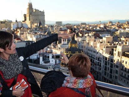 Tour por los tejados de Madrid organizado por la empresa MadWay. 