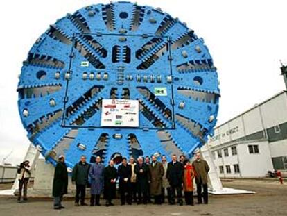 Tuneladora para la línea 9 del metro de Barcelona