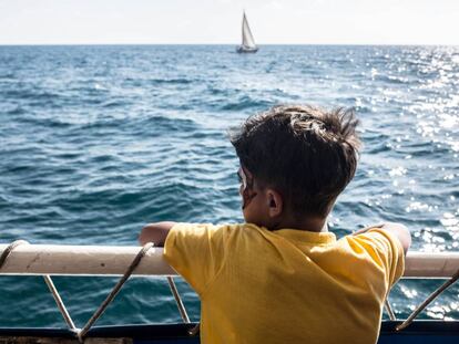 Los participantes en el proyecto no habían visto, antes de esta excursión, el mar de cerca.