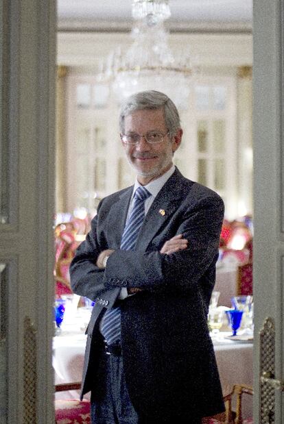 Juan Andrés Fontaine, fotografiado esta semana en Madrid.