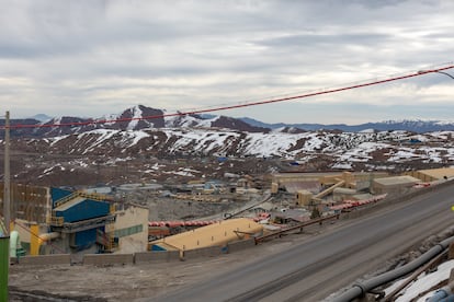 The El Teniente copper mine, in Rancagua (Chile), on July 30, 2024.