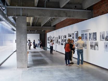 Interior del Museo Garage, en el parque Gorki de Moscú.