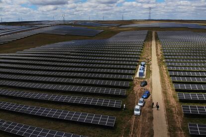 Planta fotovoltaica en Trujillo, Cáceres.