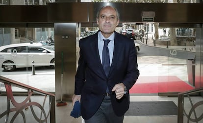 El expresidente Francisco Camps en una reciente comparecencia.