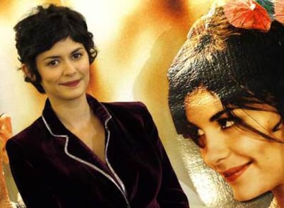 Audrey Tautou, fotografiada la semana pasada en Madrid.