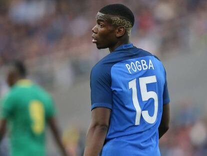 Pogba, con la selección francesa.