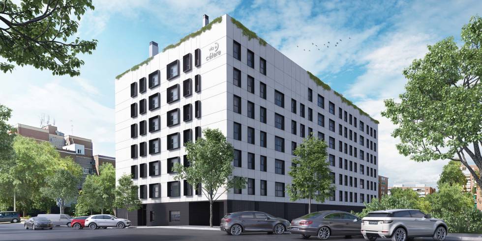 Residencial de Vía Célere en Madrid.