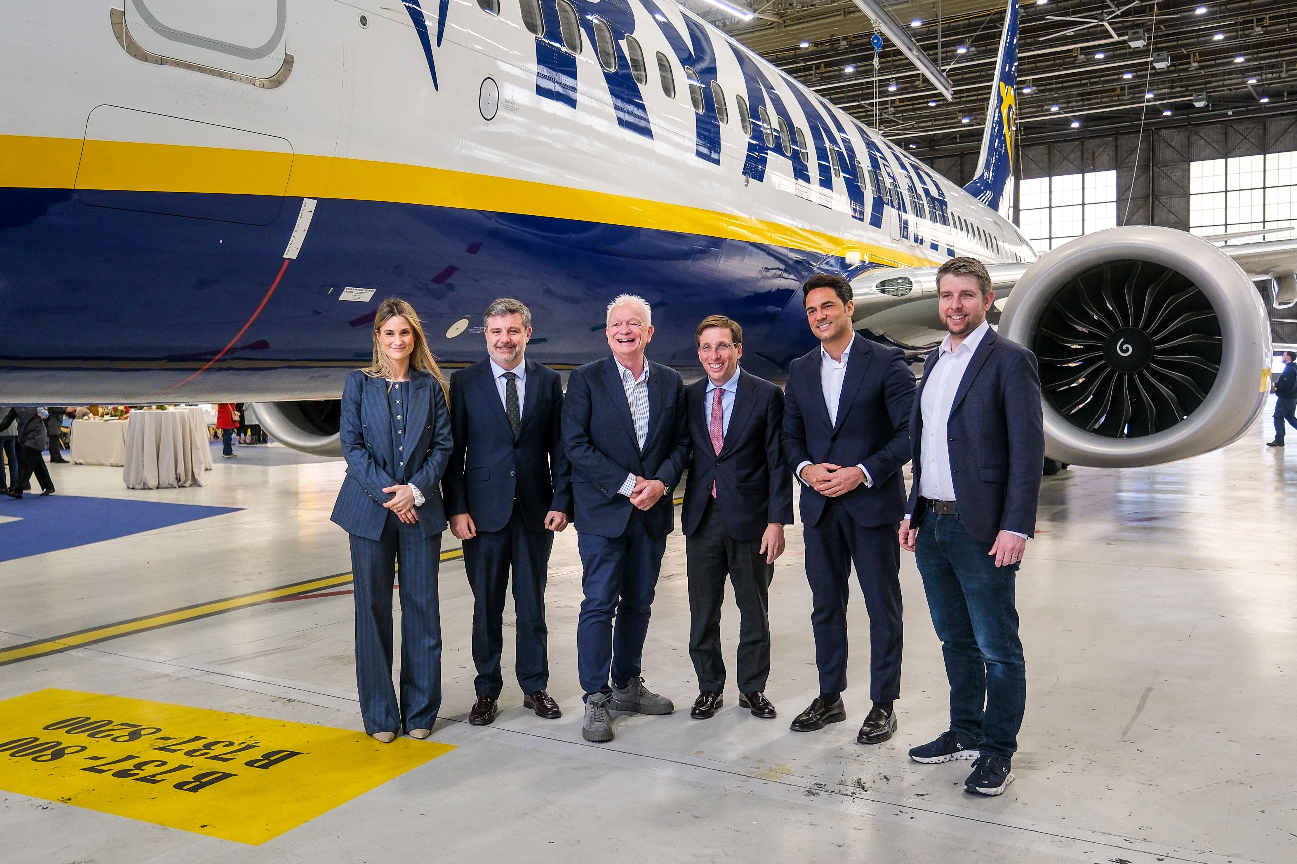 Ryanair abre en Madrid su mayor hangar de mantenimiento tras una inversión de 25 millones