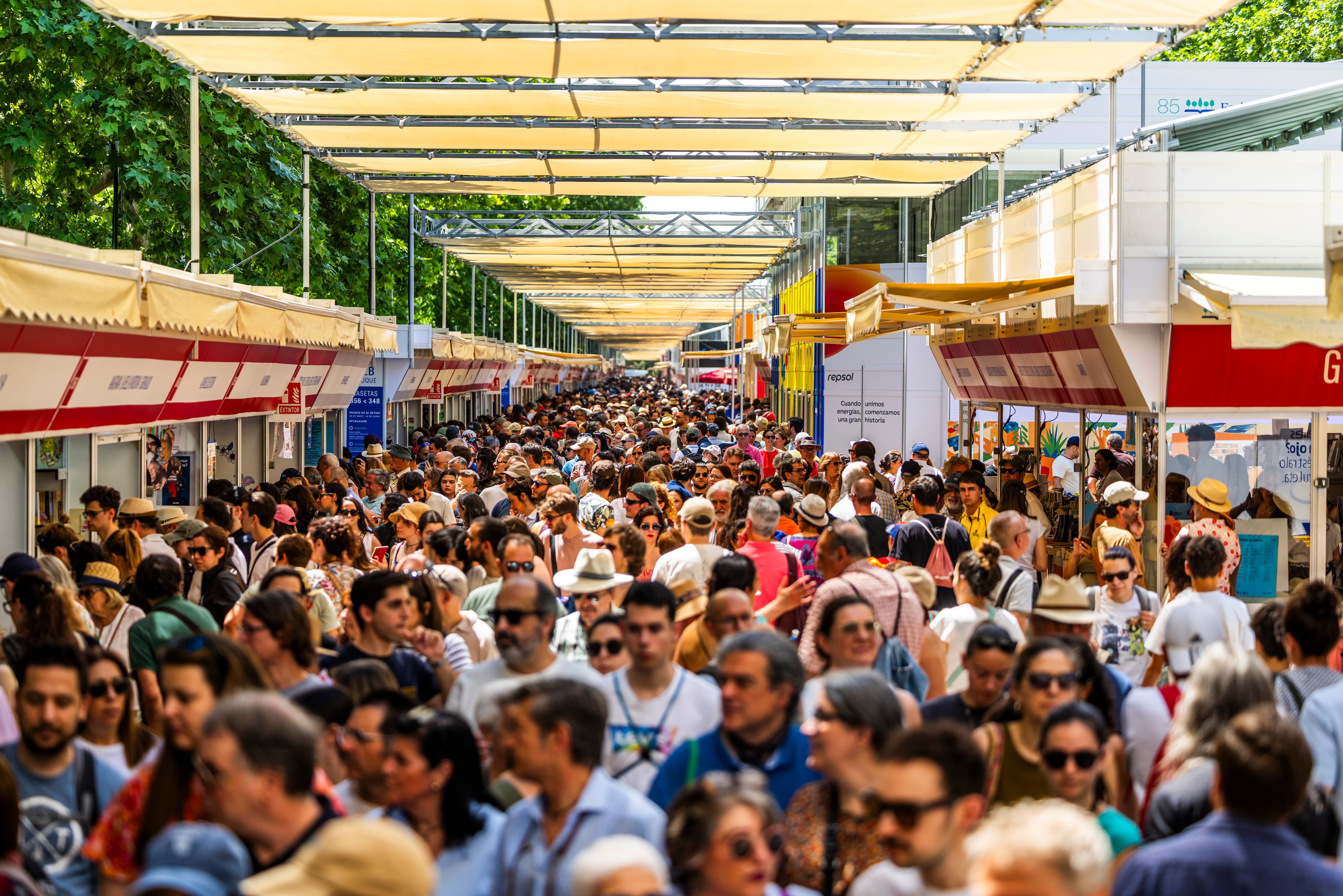La Feria del Libro de Madrid, el 30 de mayo de 2026.