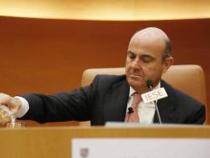 El ministro de Economía y Competitividad, Luis de Guindos. EFE/Archivo