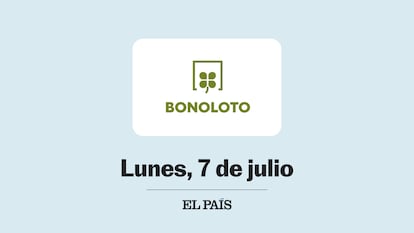 Sorteo Bonoloto lunes 7 julio 2025