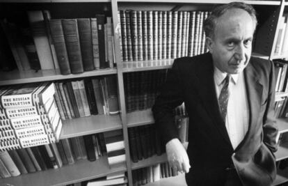 Richard Pipes, en Cambridge, el 1 de mayo de 1991.