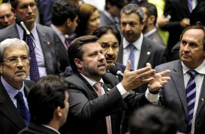 L&iacute;der do PSDB na C&acirc;mara, deputado Carlos Sampaio. 