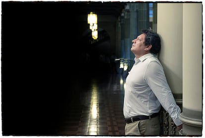 Jorge Galán, narrador salvadoreño y autor del poemario 'Equinoccio'.