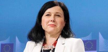 La comisaria europea de Justicia, Vera Jourová.