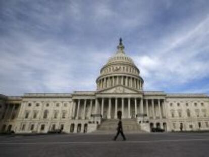 El Capitolio, sede de las dos C&aacute;maras del Congreso de Estados Unidos. 