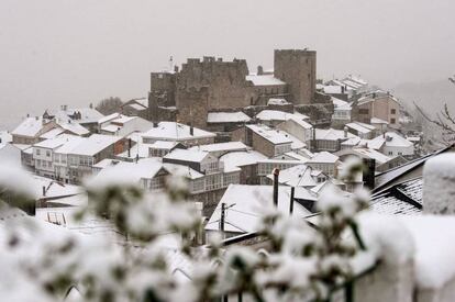 The village of Castro Caldelas in Galicia's Ourense province.