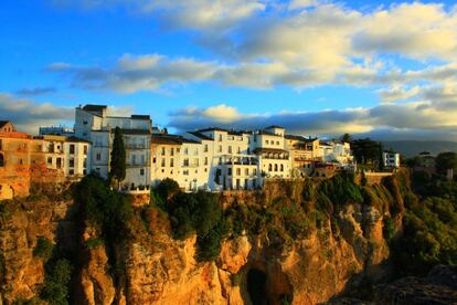 Atardecer en serrranía de Ronda.