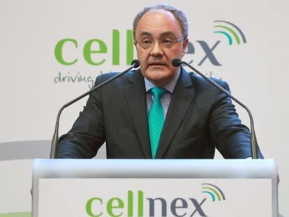 Tobías Martínez, consejero delegado de Cellnex.