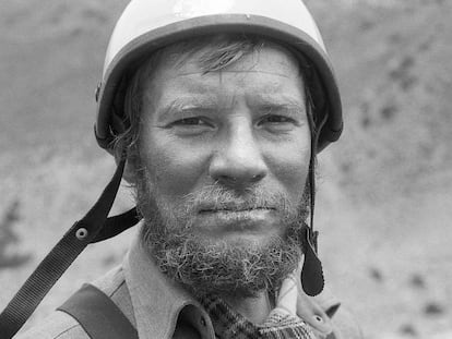 El alpinista polaco Jerzy Kukuczka, fallecido en 1989.