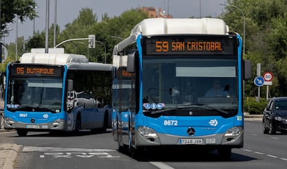 Huelga autobuses