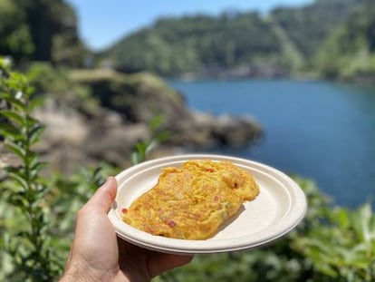 Tortilla de bacalao con vistas