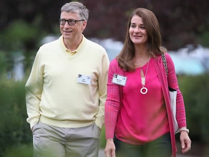 Bill e Melinda Gates, em Sun Valley