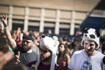 Asistentes al festival Sónar, en una imagen de archivo.