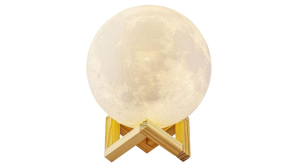 Lámpara de luna.
