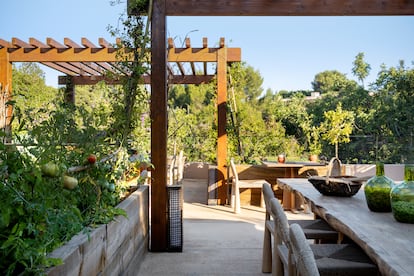 El restaurante Raizes, en pleno huerto del Vilalara Grand Hotel Algarve, en una imagen facilitada por el alojamiento.