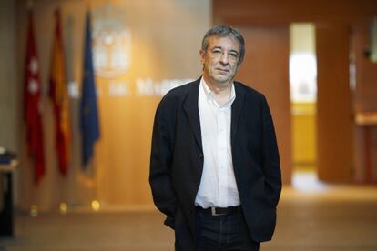Gregorio Gordo, portavoz de IU en la Asamblea de Madrid.