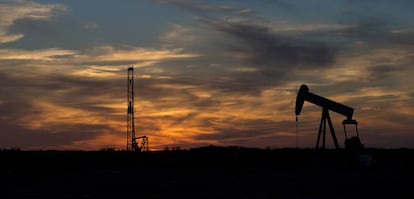 Campo petrolero en Texas