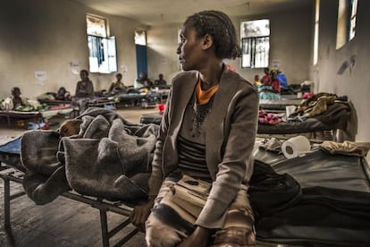 Mujeres atendidas en un hospital de Etiopía.