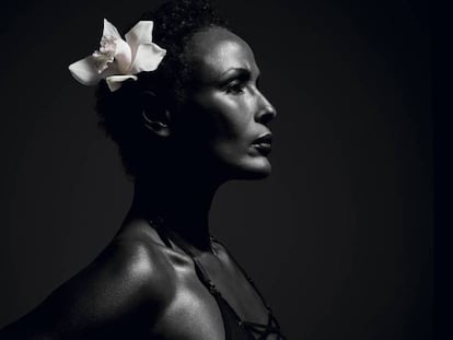 La modelo Waris Dirie, en la campaña para Coco de Mer.