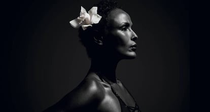 La modelo Waris Dirie, en la campaña para Coco de Mer.