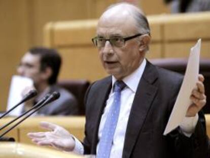 El ministro de Hacienda y Administraciones Públicas, Cristóbal Montoro. EFE/Archivo
