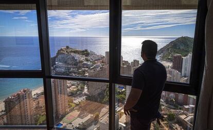 Vistas de Benidorm desde el Gran Hotel Bali.