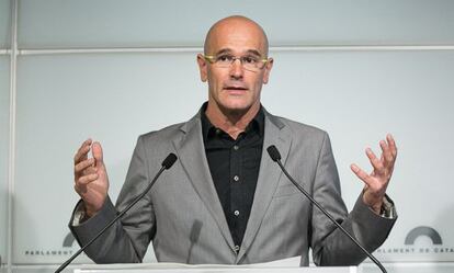 El diputado de Junts pel S&iacute; Raul Romeva.