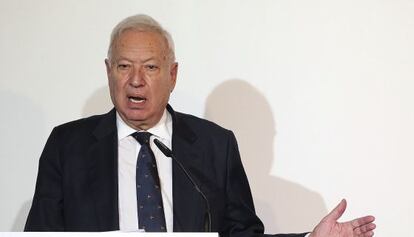 El ministro de Exteriores, Garc&iacute;a Margallo.