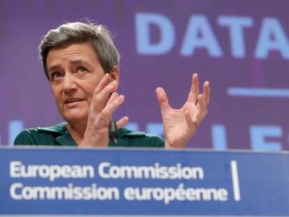 Margrethe Vestager, comisaria de Competencia de la UE. 