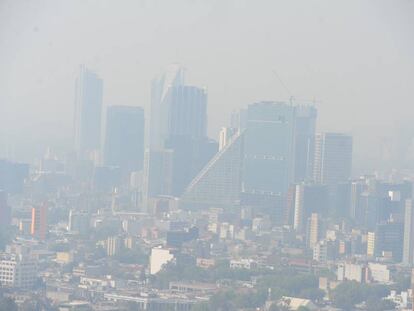 La Ciudad de México, en enero de 2018.