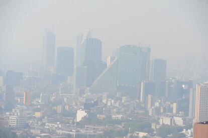 La Ciudad de México, en enero de 2018.