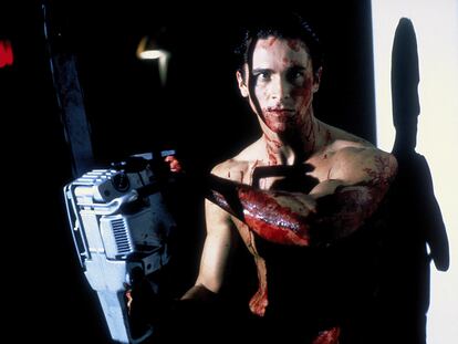 El actor Christian Bale, en la adaptación cinematográfica del libro 'American Psycho', estrenada en 2000.